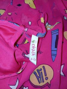 CHALK BY PANTALOONS FROCK