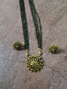 Antique Gold Mangalsutra Set