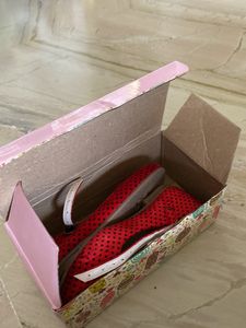 D’chica Red Kids Shoes