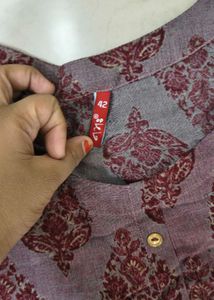 Elegant Printed Kurta size -L