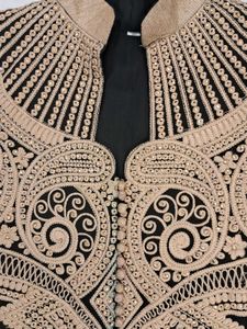 Embroidered Black kurta set