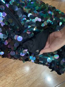 Sparkly coin  Sequin shorts