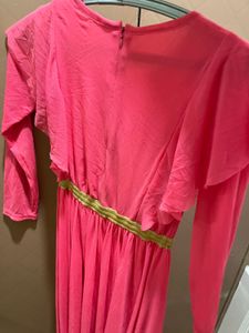 Girls Pink Party Dress