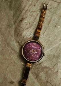Elegant Rose Gold Titan Raga Watch