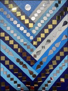 Lippan Art On Canvas