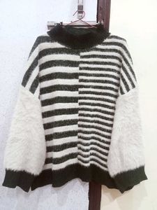 🆕 Zebra 🦓 Print Woollen Sweater