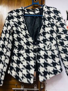 Houndstooth Blazer