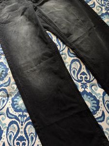 Black faded Denim Jeans