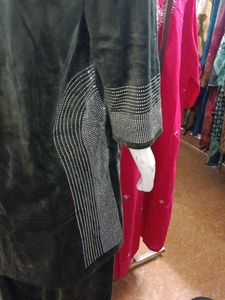 Party Wear Velvet Tracksuit - Stylish and Comfy!