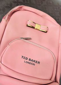 Cute Pink Ted Baker Backpack