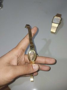 Elegant Gold-Tone Women's Watch