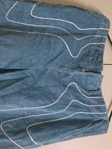 Unique Embroidered MEN Wide Leg Pant