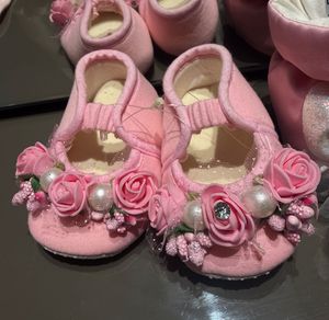 Adorable Pink Baby Shoes