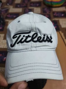 Titleist White Golf Cap