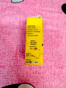 LYF Jio Mobile Charger (Black, Cable Included)