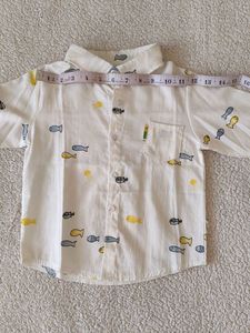 Adorable Fish Print Shirt for Kids