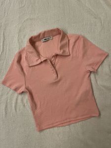 Baby Pink Cropped Top | FB Sister