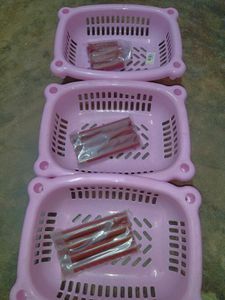 Plastic Kitchen Basket 3 Layer