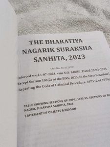 The Bharatiya Nagarik Suraksha Sanhita