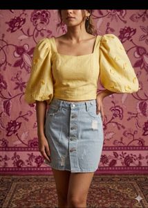 denim skirt