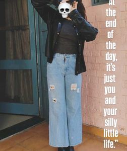 Stylish Ripped Blue Jeans