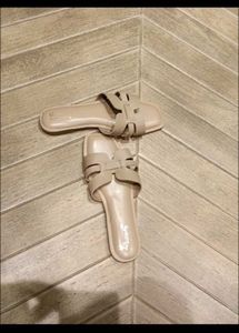 Women's Beige Wedge Sandals