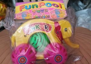 FunPool Ankur Pull Along Elephant Toy