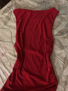 Red Overlay Bodysuit