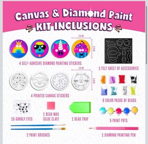 Make Your Own Canvas &amp; Diamond Paint Magnets
