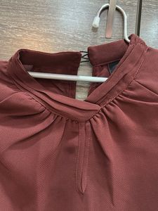 Elegant Brown Blouse