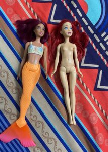 Mermaid Barbie , Ariel Doll ,  extra mi