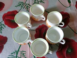 Tea Cup Set Of 6 Piecea
