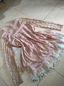 bridgerton Pink Lace frock 🦪🍧🐇🩰🛶🍰
