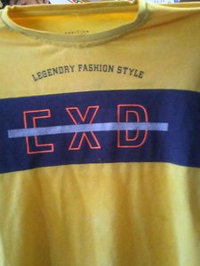 Tshirt Yellow Colour