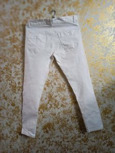 White Denim Jeans