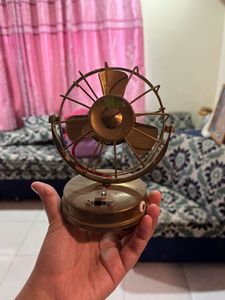 Pure Brass Vintage Fan♟️
