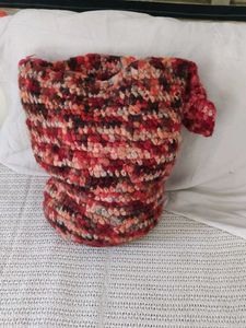 Chunky Knit Hobo Bag