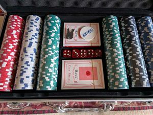 Poker Chip Set with Case