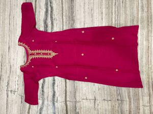 Elegant Embroidered Kurta Set