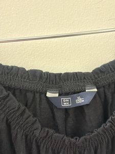 Embroidered Off-Shoulder Top