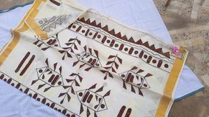 Kalamkari Saree Kerala Cotton