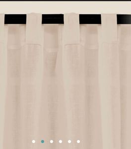 Plain Beige Curtain