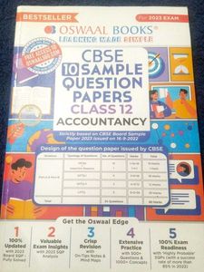 CBSE Class 12 Accountancy Sample Papers 2023