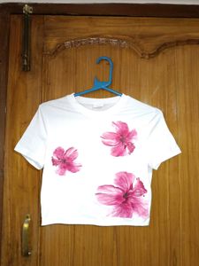 Floral Crop Top 🍓