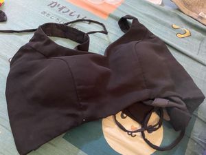 Stylish Black Dori back Blouse 34 b