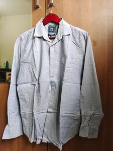 Men Formal Shirt - Solid Gray Shirt