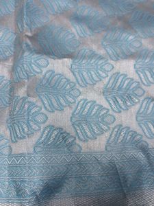 Sky Blue Saree