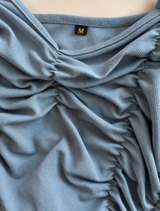 Ruched Long Sleeve Top