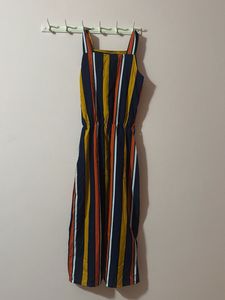 Striped Midi Dress
