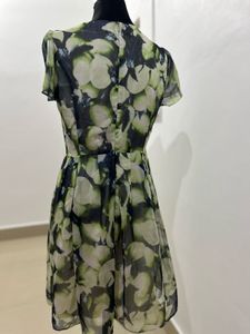 Chic Floral Print Dress